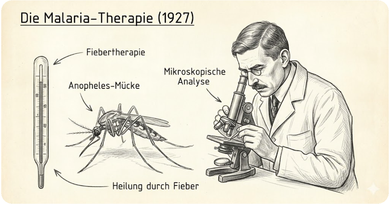 Pencil Drawing: Die Malaria-Therapie